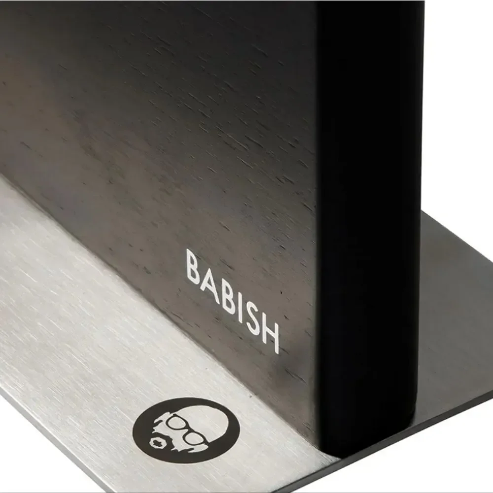 Babish 5-Piece Stainless Steel Cutlery Set w/Magnetic Knife Block